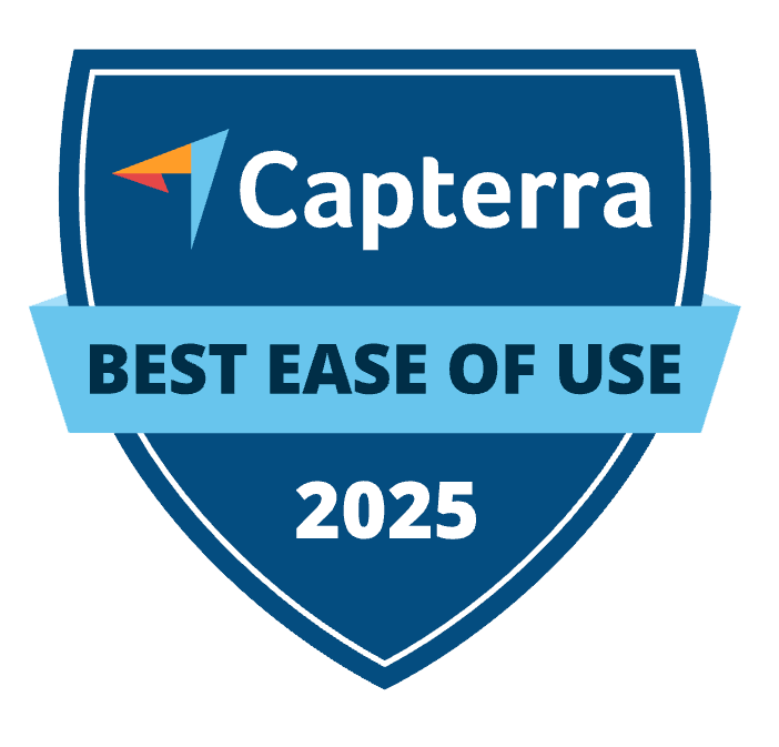 Capterra Best Ease of Use 2025